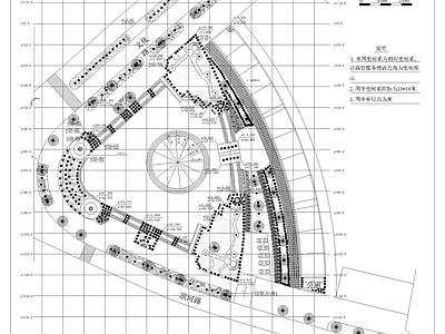 其他广场景观 广 施工图