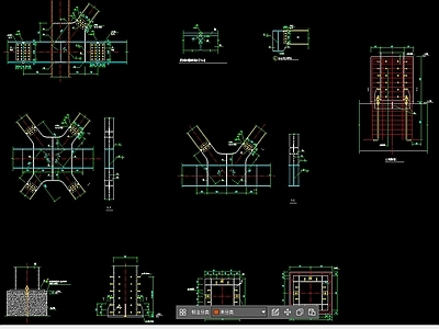 钢结构 大 建筑建筑图 施工图