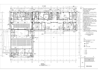 现代学校建筑 初中综合楼实验楼 全专业图纸 施工图