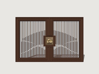 现代其他门 金属大 入口大 铁艺