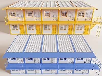 现代厂房 活动板房 工地板房 施工宿舍 彩钢瓦板房 集装箱房