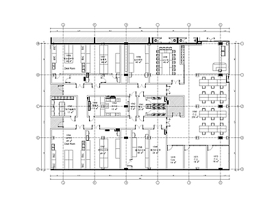 现代其他工装空间 科研室 办公室 施工图