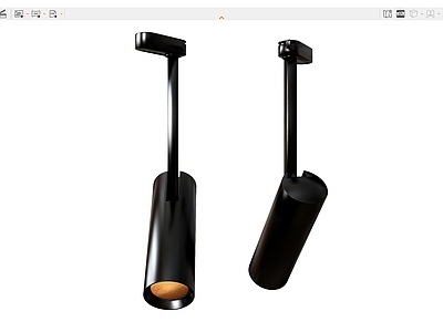 现代筒灯射灯 现代射灯 轨道射