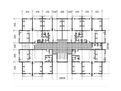 户型优化 大学学生公寓设计 学生平面图 现代学生住宅 功能性布局 多功能公共空间设 施工图