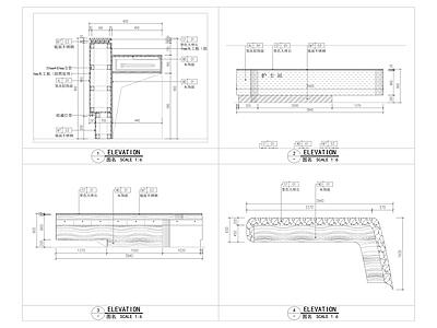 现代家具节点详图 节点 抽屉节点 柜体节点 施工图