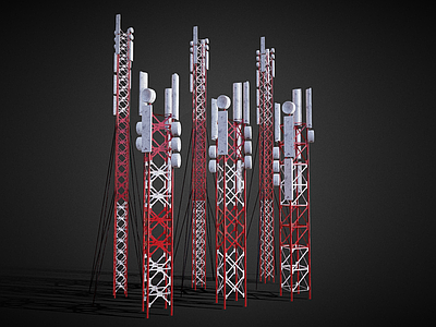 现代其他工业建筑 交通信号塔 信号塔 交通站