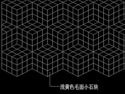 现代庭院 地面 景观 93款 施工图