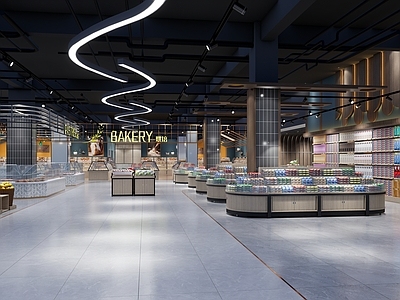 工业超市 精品超市造型