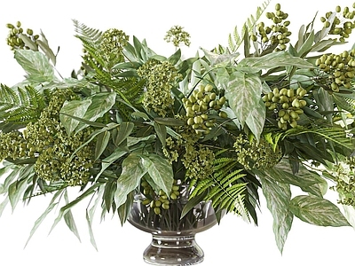 现代法式花艺 现代花艺 花卉 花瓶 玻璃花艺 装饰摆件