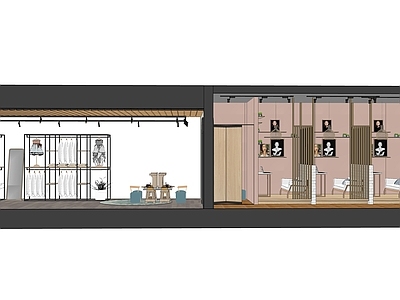 现代婚纱摄影店 照相馆摄影棚影楼