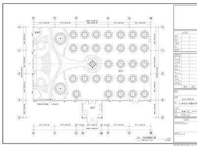 现代欧式其他工装空间 欧式宴会 施工图