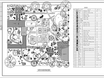 现代新中式庭院 别墅景观 园景观 园 别墅 枯山水 施工图