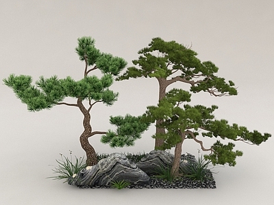 现代其他绿植 树木 植物 绿化