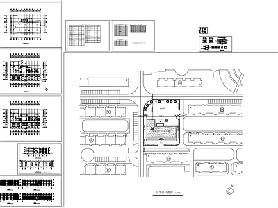 现代新中式养老院 养老院 疗养院 老年人养老院建筑 施工图