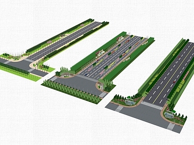 现代道路
