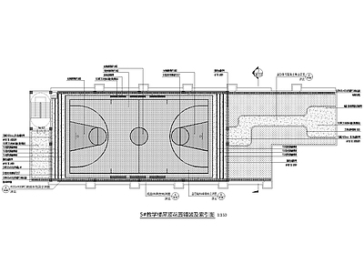 现代屋顶花园 园景观 施工图