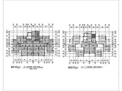 现代住宅楼建筑 装配式住宅小区建 装配式建筑 施工图