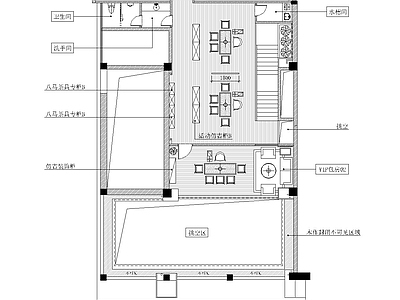 中式工装图库 茶楼设计 施工图 工装图库