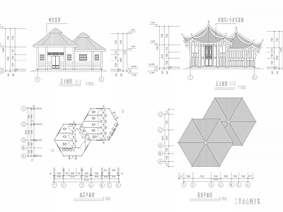 现代公厕 公厕 景区公厕 公厕 公共厕所 施工图