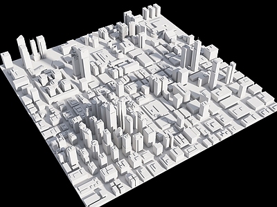 现代鸟瞰规划 规划体块建筑 鸟瞰玻璃体建筑 现代简模规划 城市建筑 体块鸟瞰素材