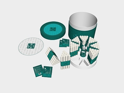 化妆品 合子 礼盒 艾柱 艾条