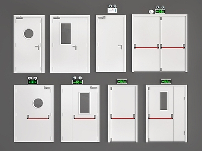 现代其他门 消防 安全 防火 安全出口