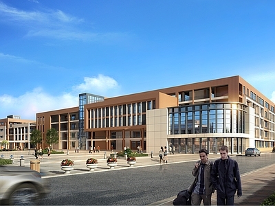 现代学校建筑 国际中国部 教学楼 66班 20175平米 施工图