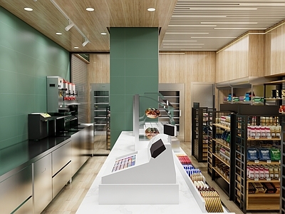 现代中式便利店 现代中式