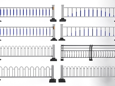 现代栏杆 现代市政护栏 道路围栏