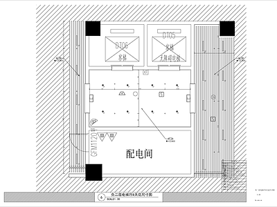 现代活动中心 邻里中心装修 施工图