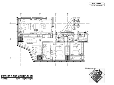 现代美容院 理疗SP 施工图