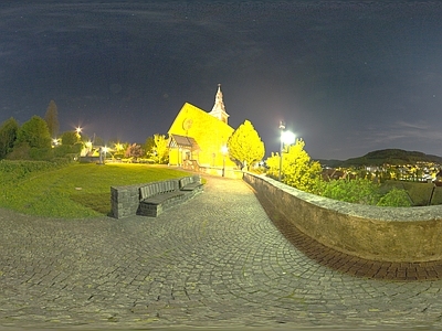 法式欧式城市HDR 城市夜景HDR