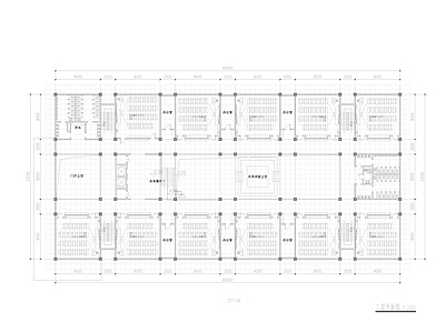现代学校建筑 教学楼su 施工图