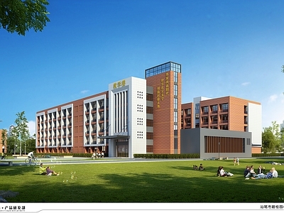 现代学校建筑 汕尾碧桂园 48班小学 11000平方米 施工图
