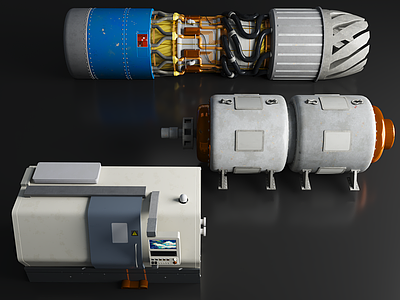 工业设备 CNC机床设备 火箭发动机引擎 电动机引擎