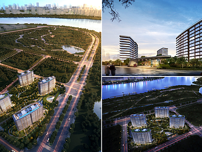 现代轻奢小区建筑 上海三湘前滩住宅 现代豪华住宅 江景房 大户型大平层 简约大气大玻璃