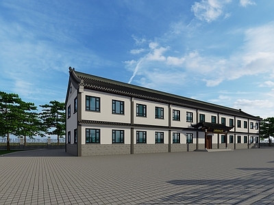 中式新中式其他公共建筑 怀念堂 古建筑