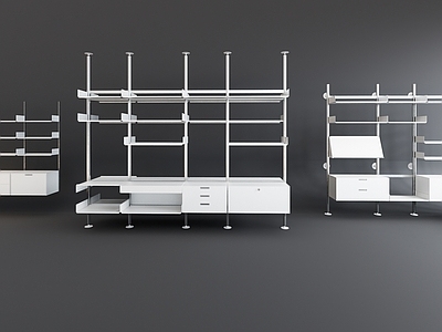 现代置物架 vitsoe 置物架 悬挂架
