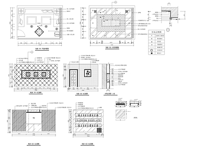 现代酒店 酒吧包房装饰详图 施工图