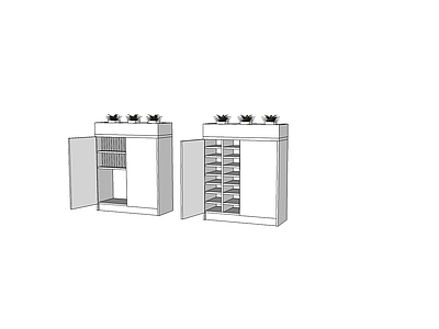 现代极简文件柜 实用性家具