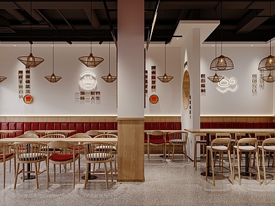 现代快餐店 快餐店 包子店 早餐店