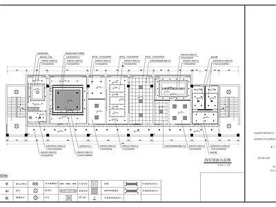 现代办公室 办公空间设计施工 施工图