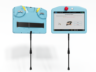 工业设备 机器人示教器 操作器 控制器 工业设备 显示器