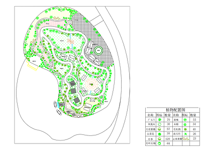 现代轻奢公园景观 口袋公园 湿地公园 公园地形图 露营基地 施工图