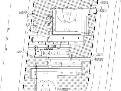 现代公园景观 口袋公园节点详图 口袋项目 转角公园 施工图