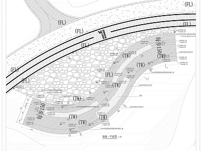 现代公园景观 公园休闲节点 休闲空间节点详图 施工图
