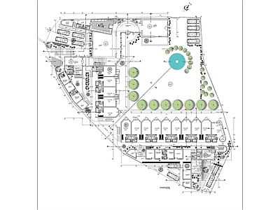 现代公园景观 旅游图纸 施工图