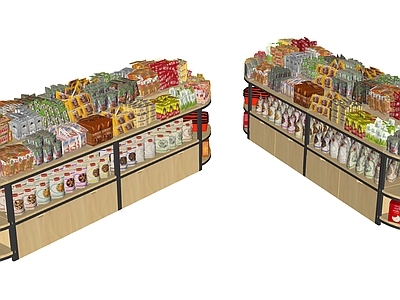 现代其他架子 货架展柜 超市货架 散装零食中岛柜 散装零食 岛柜