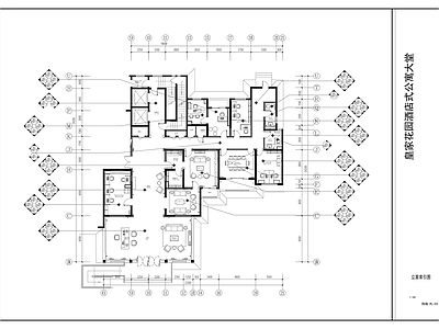 现代其他休闲娱乐空间 公寓大 施工图