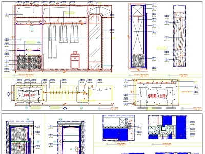 现代家具节点详图 工装家具 家具 节点 施工图